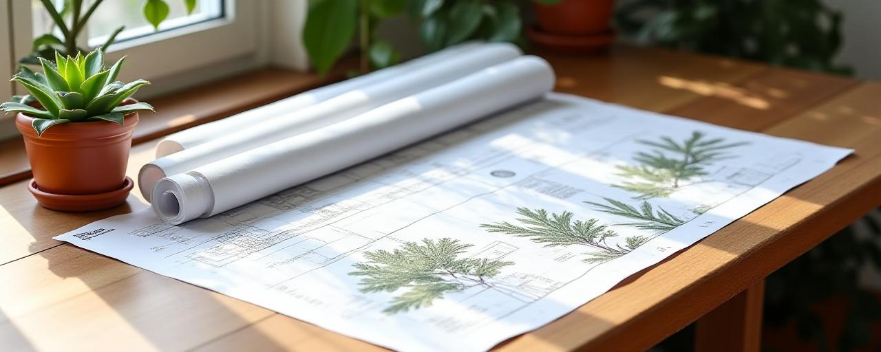 Atmosfera dello studio di progettazione Giardino Rinascimentale